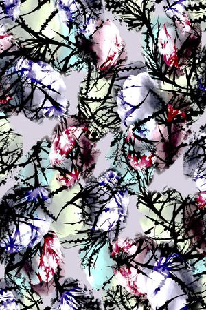 纹理印花华亿平台图片