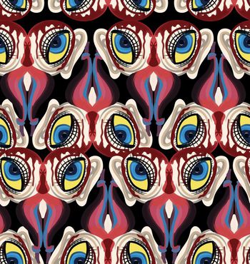 481610-潮流时尚纯电脑手绘涂鸦抽象人物数码