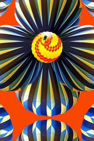 抽象印花华亿平台图片