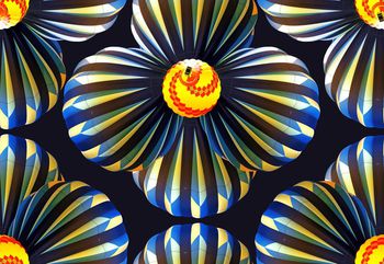 481666-时尚潮流热气球抽象花卉