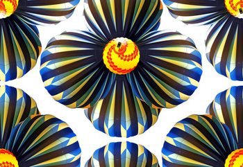 481667-时尚潮流热气球抽象花卉