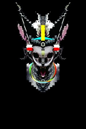 时尚前卫印花华亿平台图片