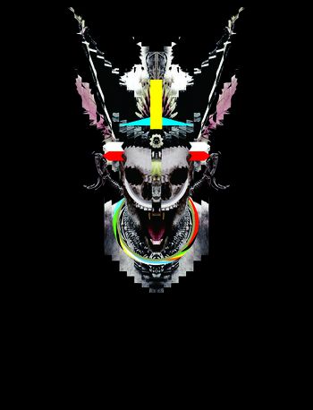 时尚前卫印花华亿平台图片