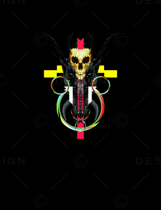 时尚前卫印花华亿平台图片