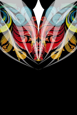 潮流时尚印花华亿平台图片