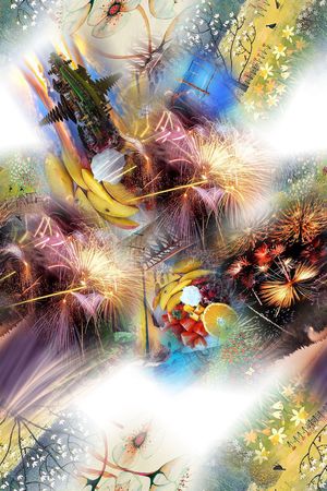 时尚印花华亿平台图片