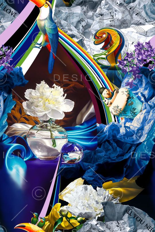 玻璃球印花华亿平台图片