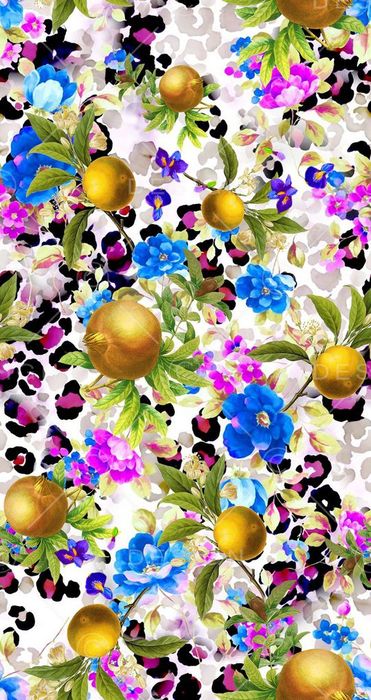 夏日风情印花华亿平台图片