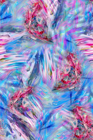 水彩印花华亿平台图片