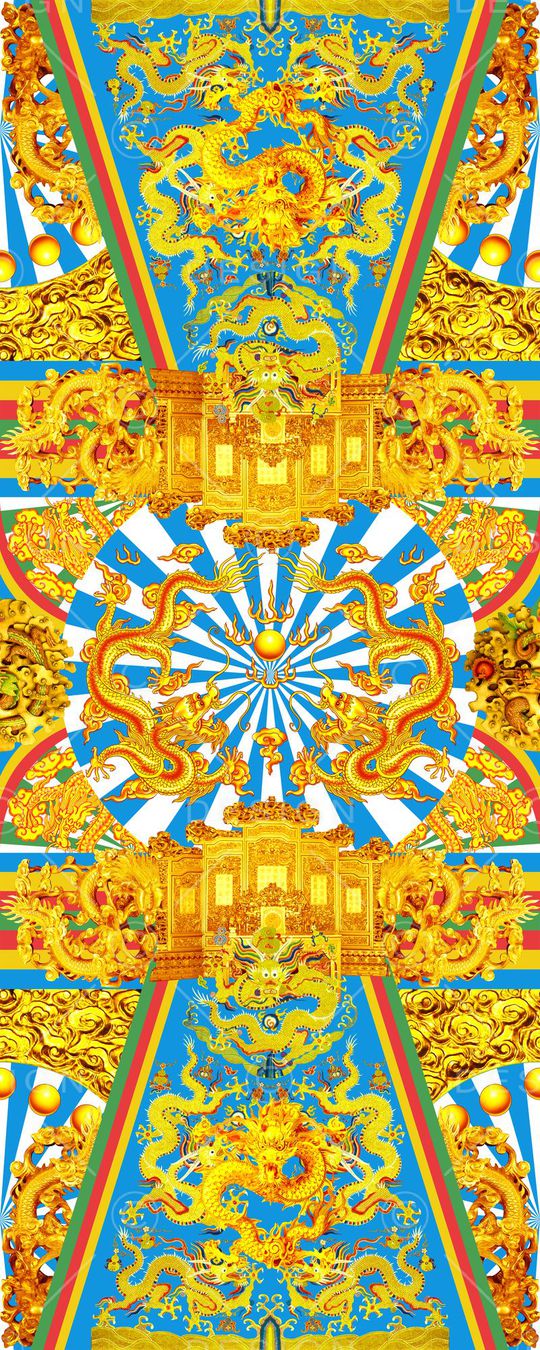 几何印花华亿平台图片