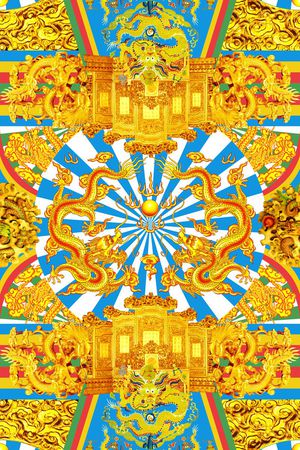 几何印花华亿平台图片