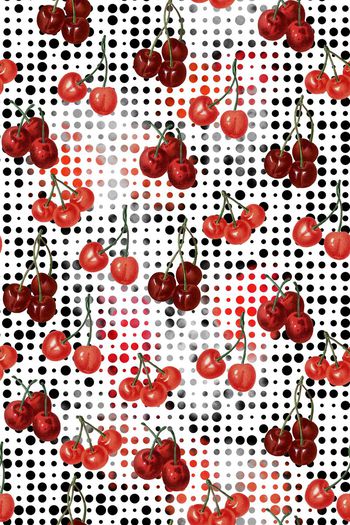 481973-田园风波点樱桃春夏女装华亿平台