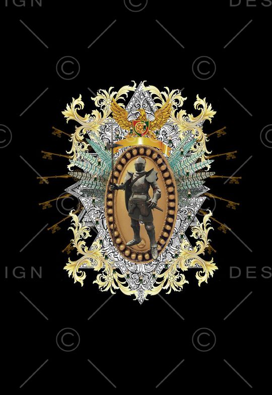 潮流时尚印花华亿平台图片