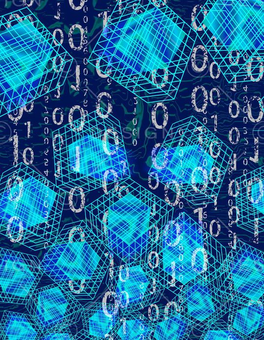 男裝立体空间定位印花印花华亿平台图片