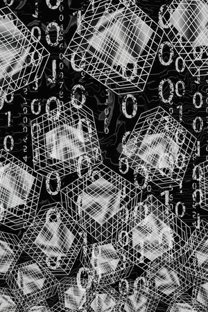 男裝立体空间定位印花印花华亿平台图片