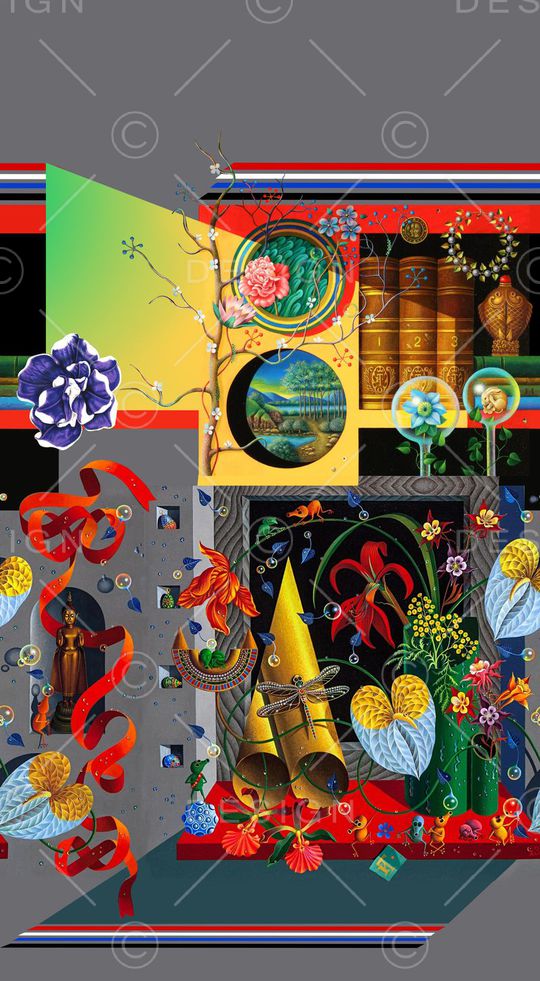 时尚印花华亿平台图片