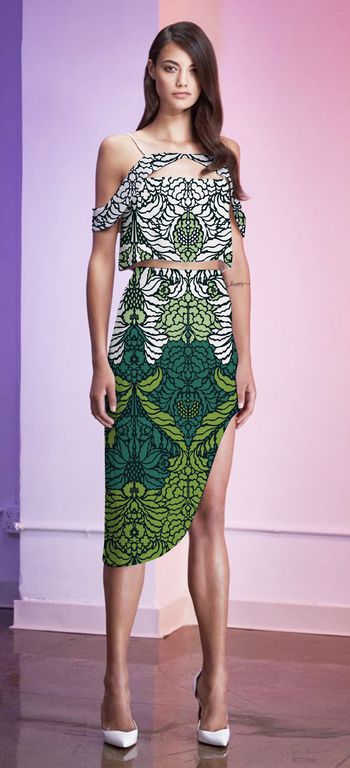 482213-定位绿色装饰性卷草华亿平台