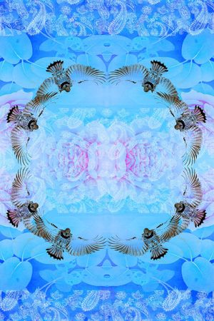 古典印花华亿平台图片