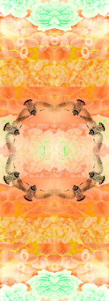 482289-真丝长巾  数码    家纺