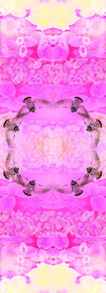 482291-真丝长巾  数码    家纺