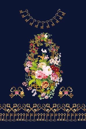 时尚印花华亿平台图片