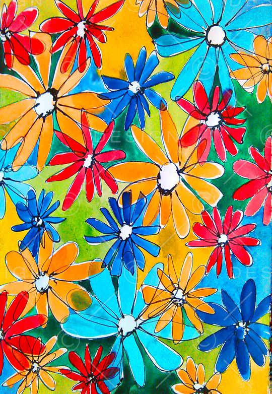 Floral印花华亿平台图片