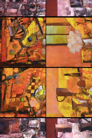 油画印花华亿平台图片