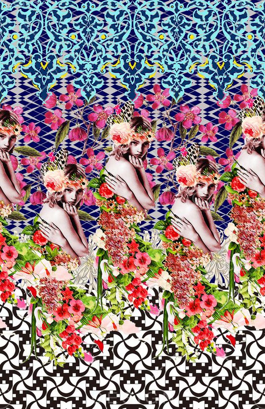 几何印花华亿平台图片