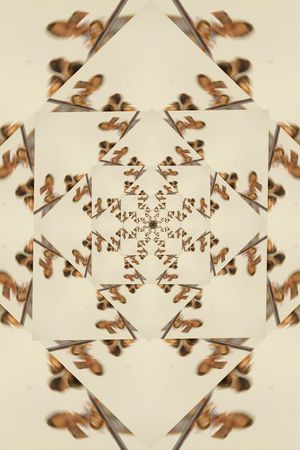 方形印花华亿平台图片