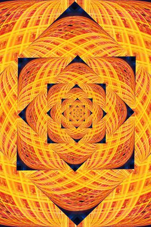 方形印花华亿平台图片