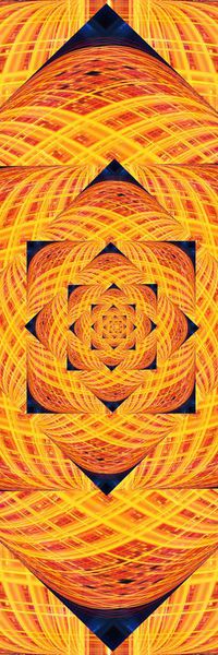 方形印花华亿平台图片