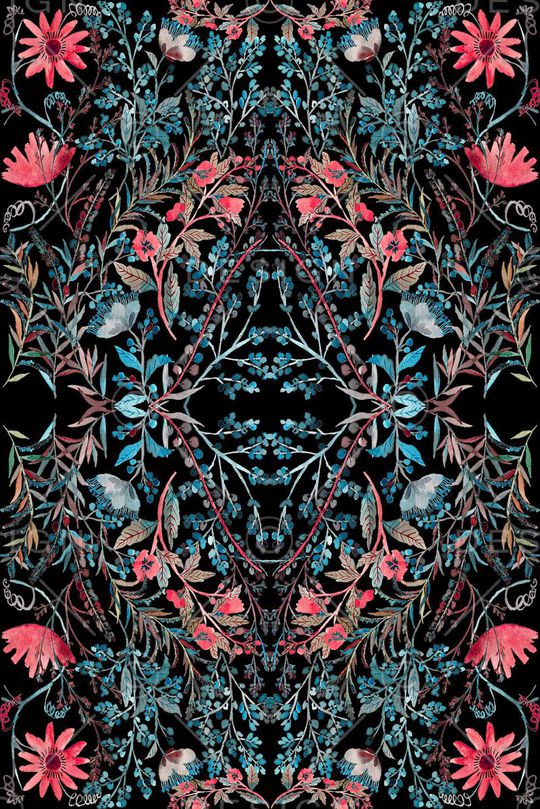 花 叶印花华亿平台图片