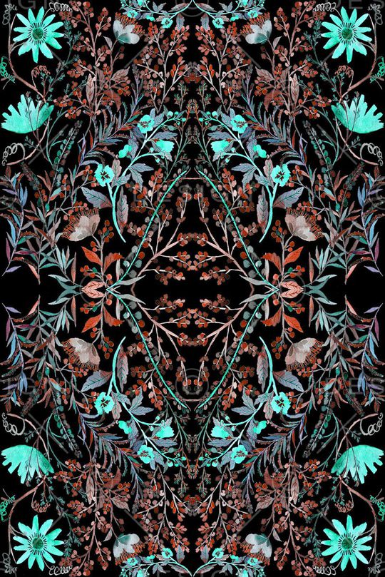 民族 波西米亚 手绘印花华亿平台图片