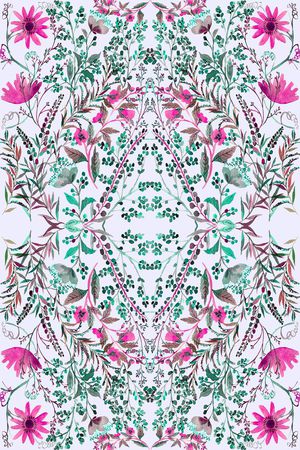 花 叶印花华亿平台图片