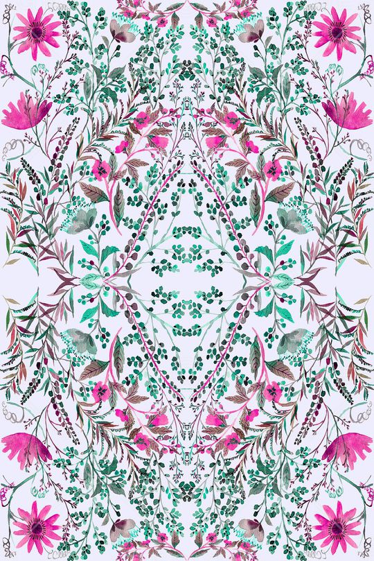 花 叶印花华亿平台图片