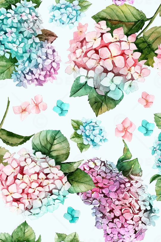 手绘  清新 雅致印花华亿平台图片