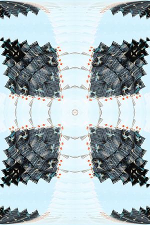 抽象印花华亿平台图片