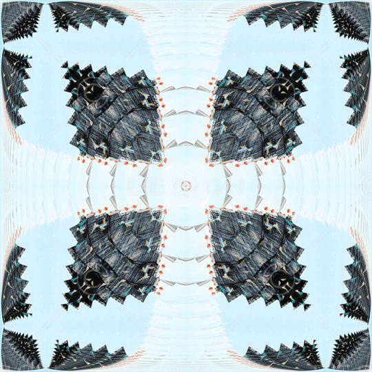 抽象印花华亿平台图片