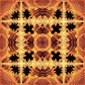 波纹印花华亿平台图片