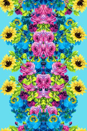 流行时尚印花华亿平台图片