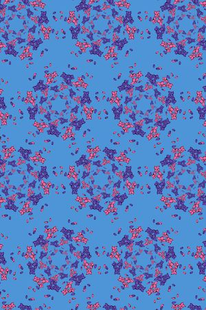 清新印花华亿平台图片