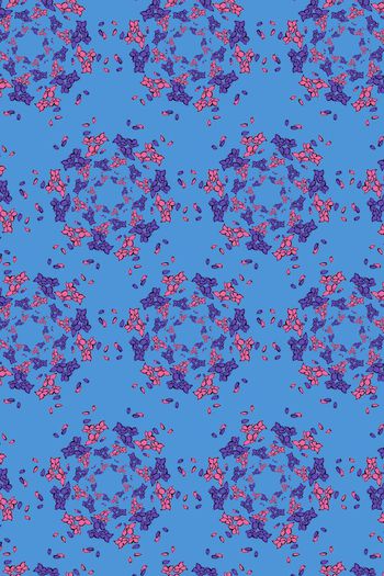 清新印花华亿平台图片