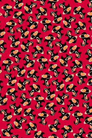 抽象印花华亿平台图片