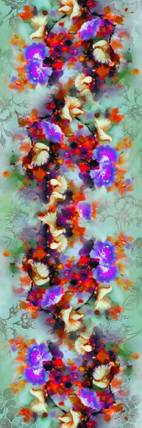 中国风印花华亿平台图片