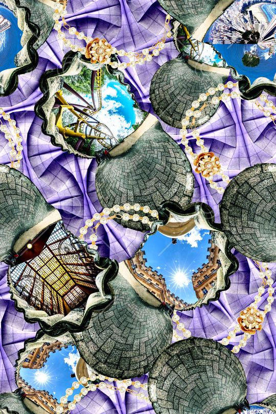 抽象印花华亿平台图片