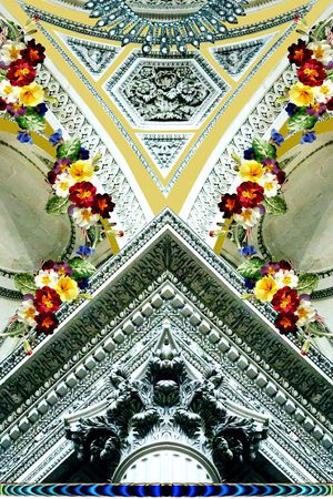 欧式印花华亿平台图片