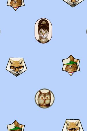 波普风印花华亿平台图片