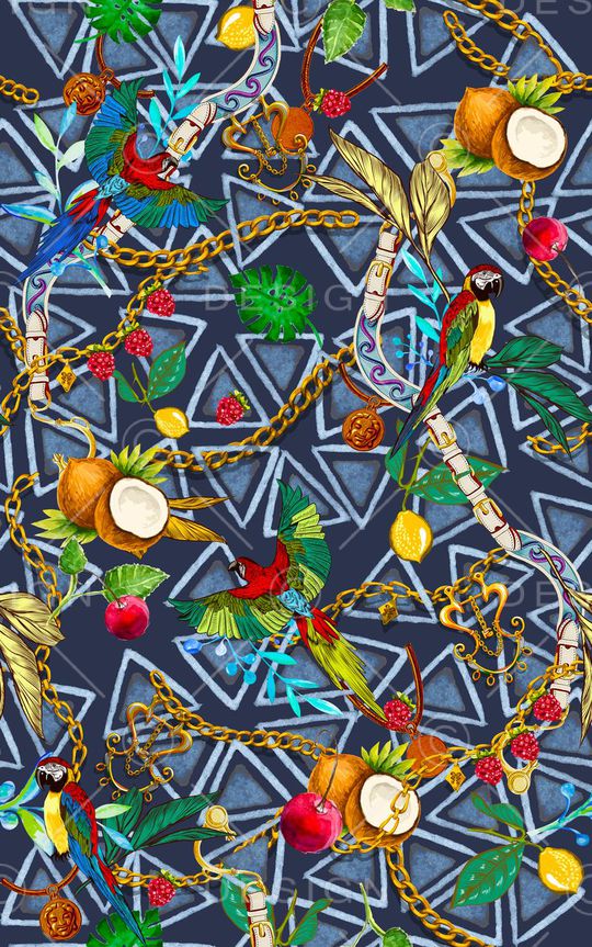 锁链印花华亿平台图片