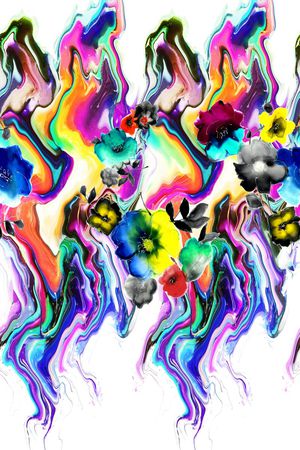 时尚印花华亿平台图片