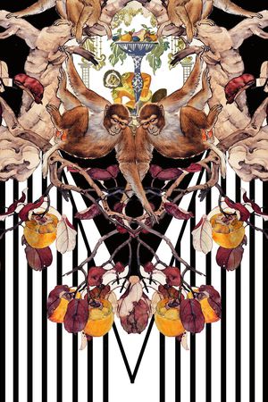 潮流时尚印花华亿平台图片